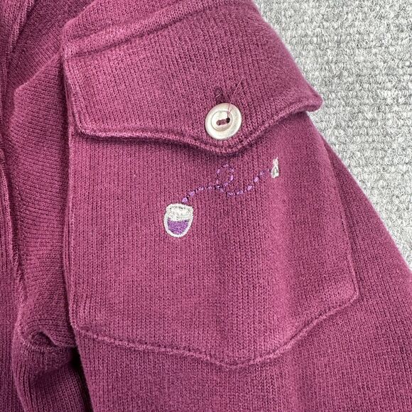 Vintage Disney Store Winnie the pooh sweatshirt Maroon Honey Pot size Medium - Picture 3 of 9